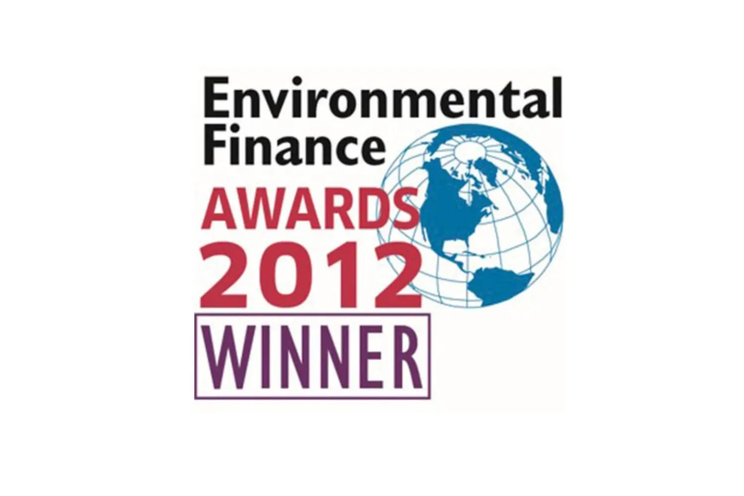 Environmenal Finance Awards 2012 logo