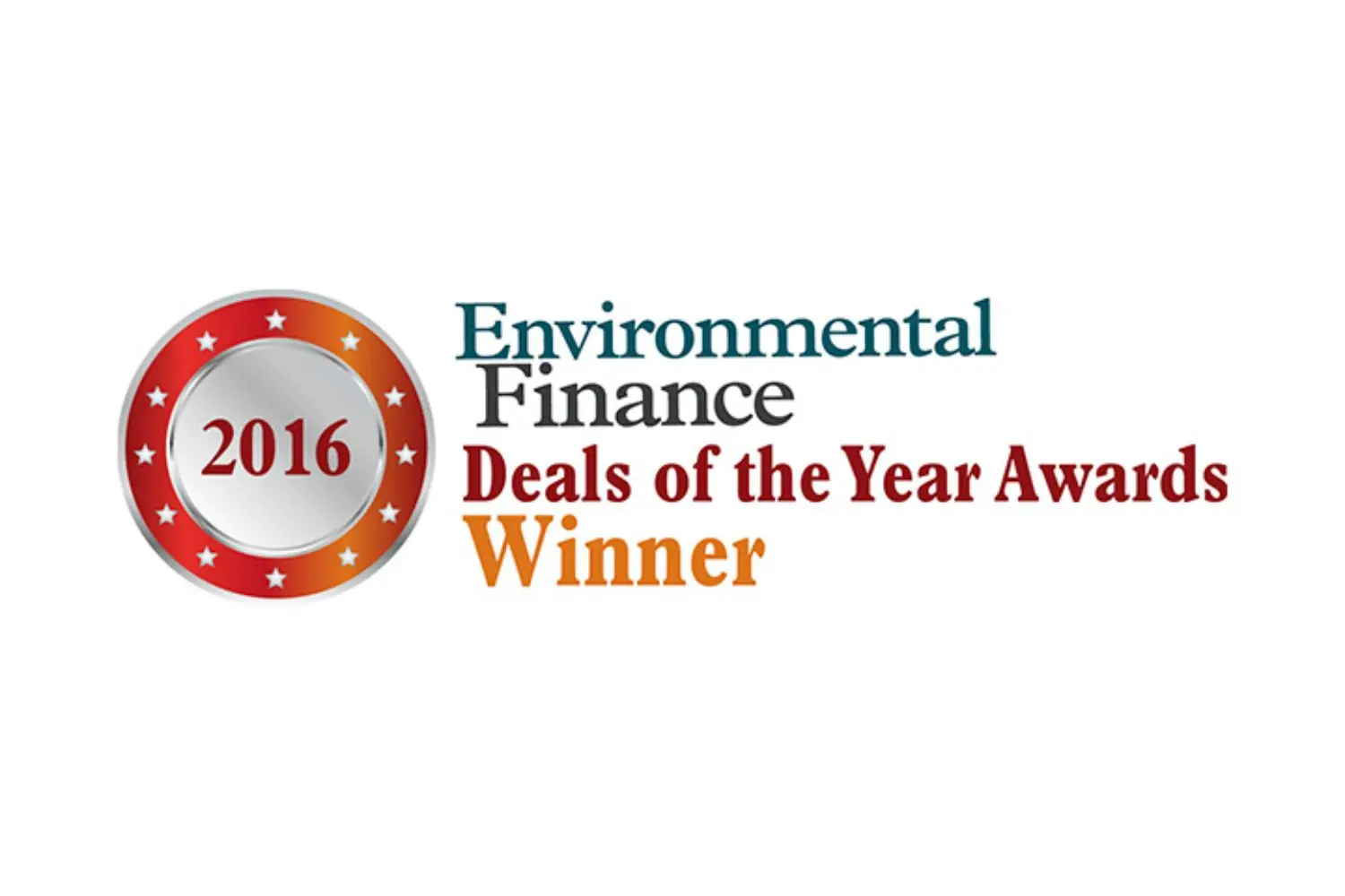 Environmental Finance Deals of the Year Awards 2016 logo