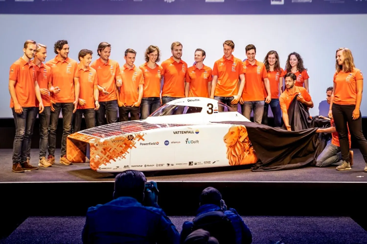 Students from Delft University of Technology have won the World Solar Challenge, Nunax Solar Race 2019