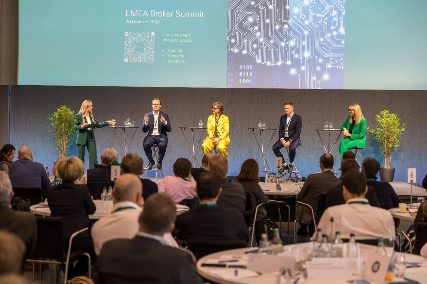 CorSo Broker Summit picture from panel