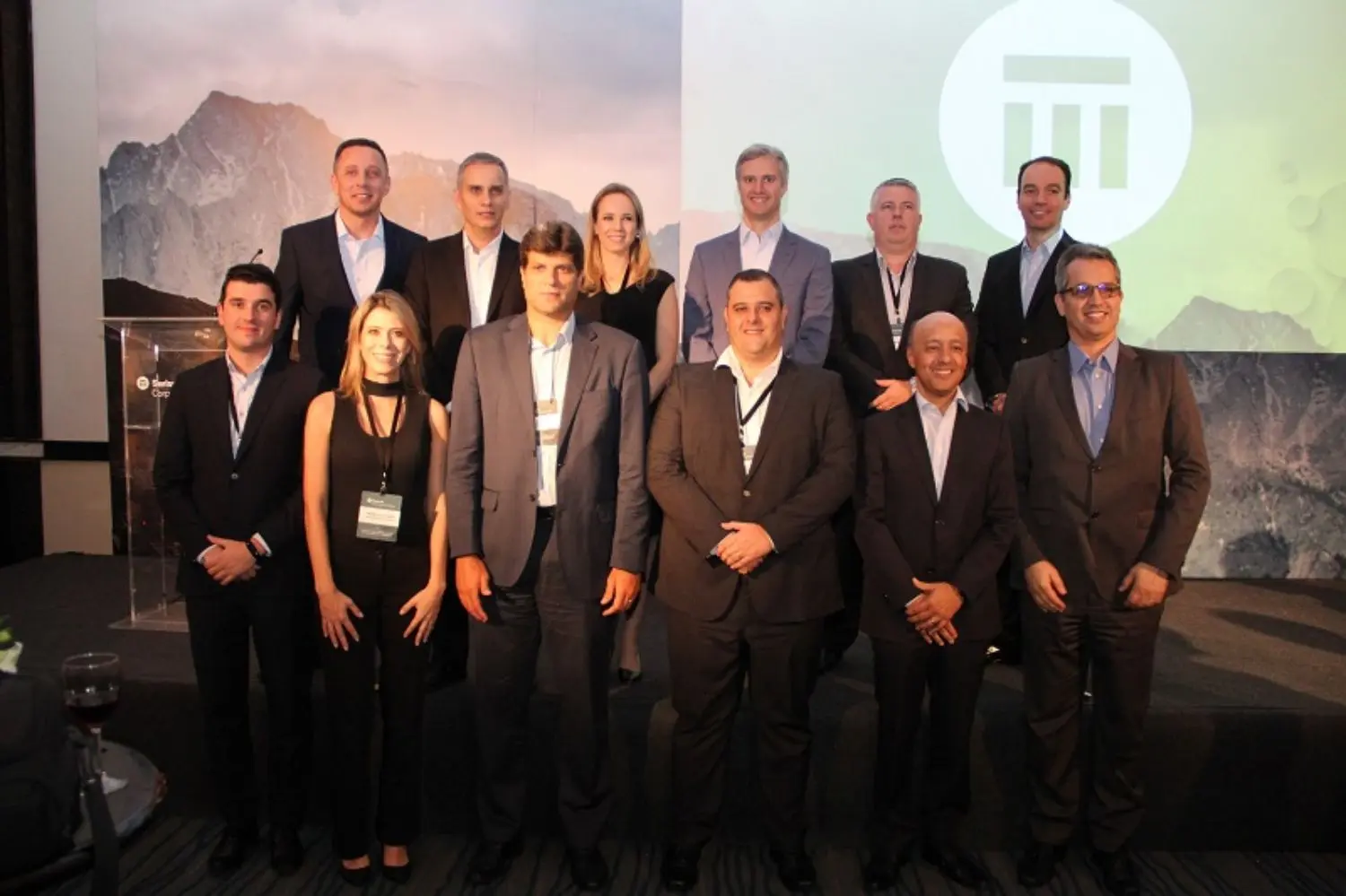 Group team photo in Curitiba.