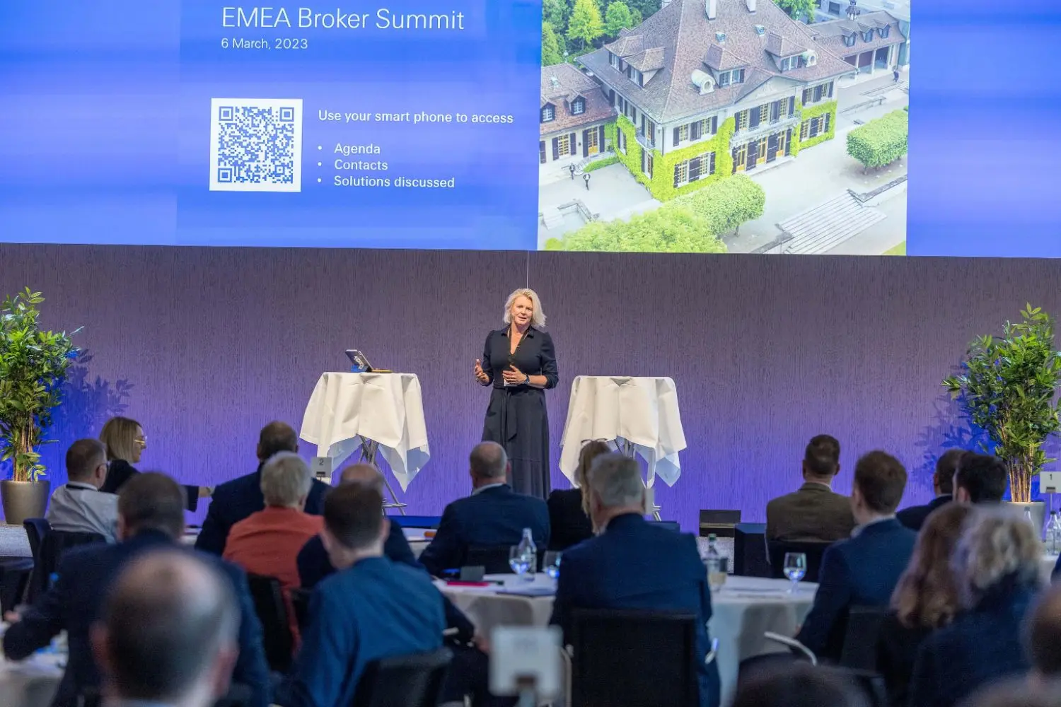 Swiss Re Corporate Solutions first EMEA broker summit event in 2023 picture.