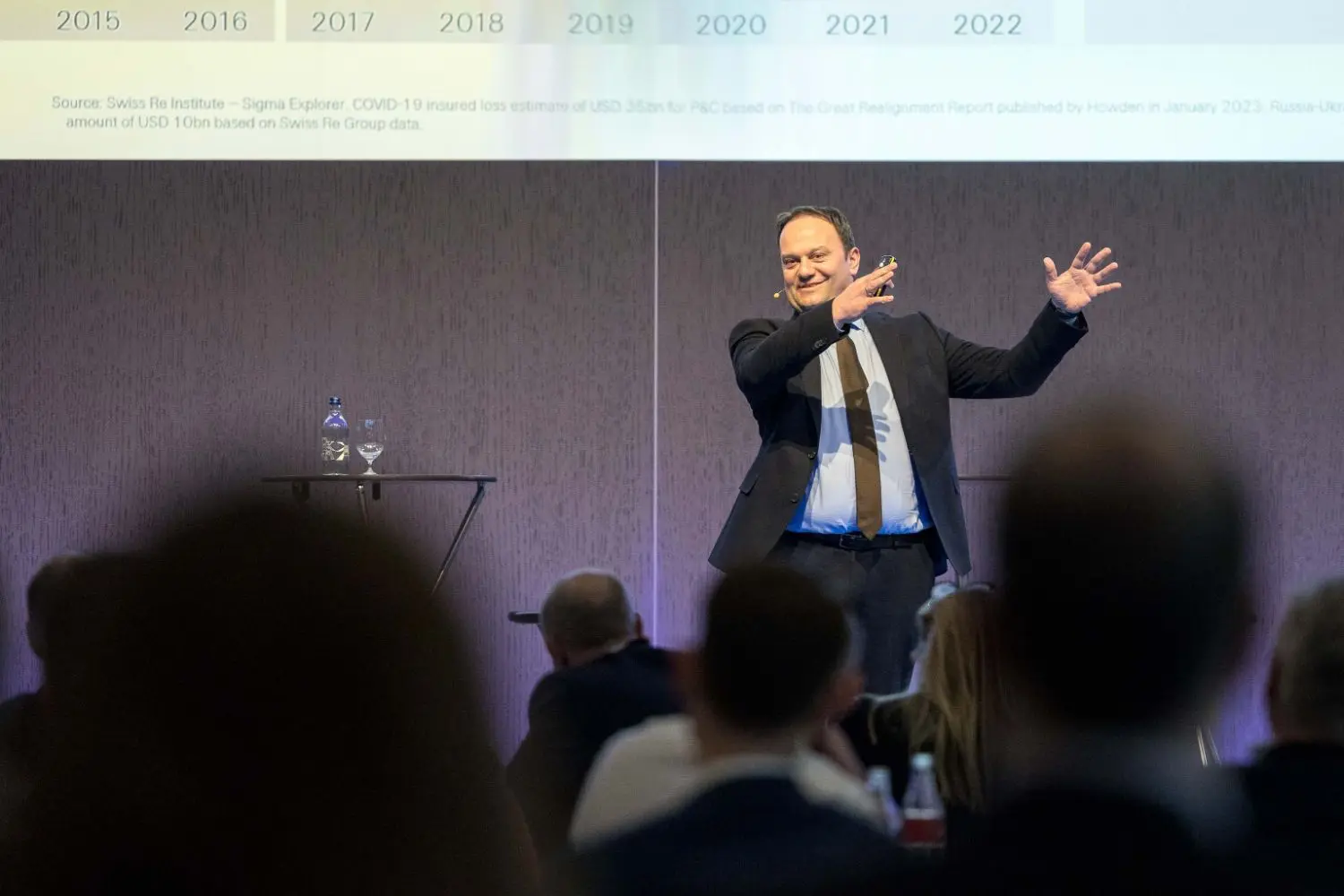 Swiss Re Corporate Solutions first EMEA broker summit event in 2023 picture.