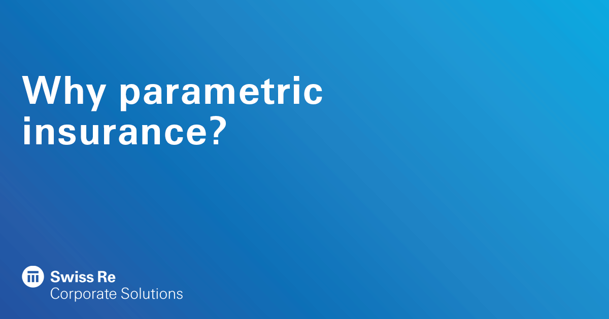 Why parametric insurance infographic